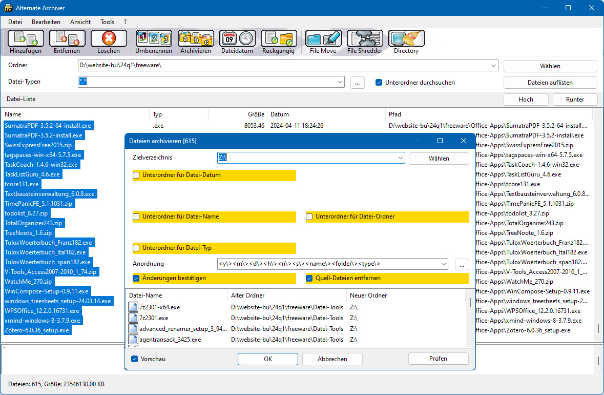 Alternate Archiver v4.530 整理个人文件工具