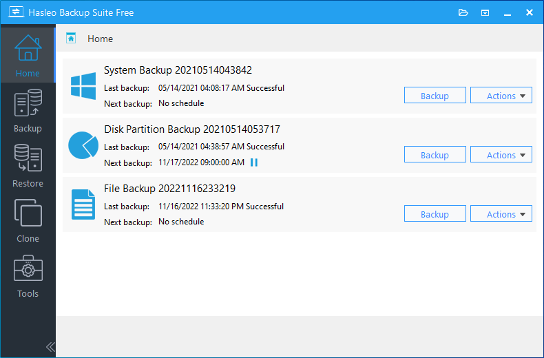 Hasleo Backup Suite v4.8.1 系统和数据备份软件