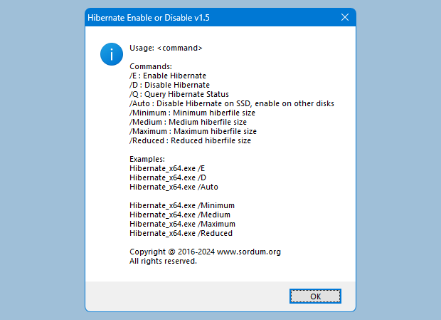 hibernate_cmd_parameters