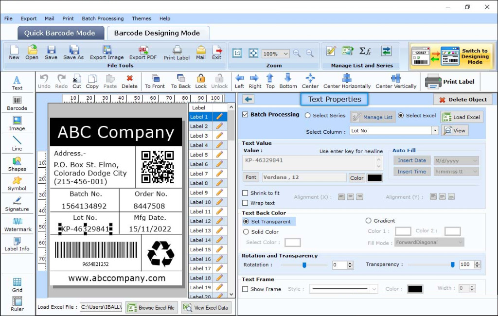 isimSoftware Barcode Label Maker Corporate v10.1.3.6 条形码生成软件