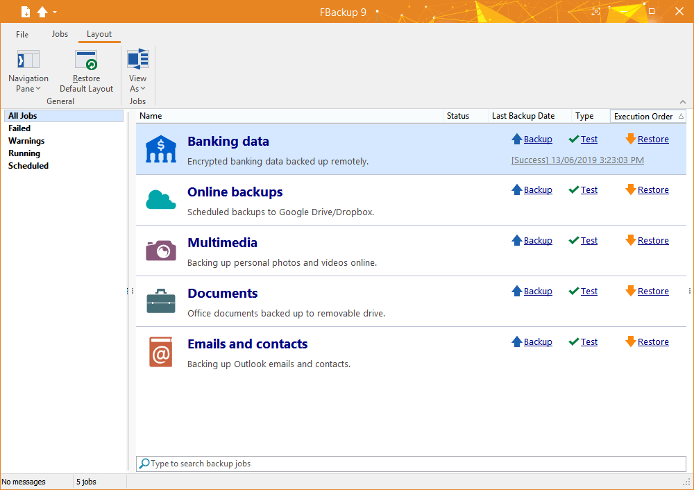 FBackup v9.9.916 备份软件