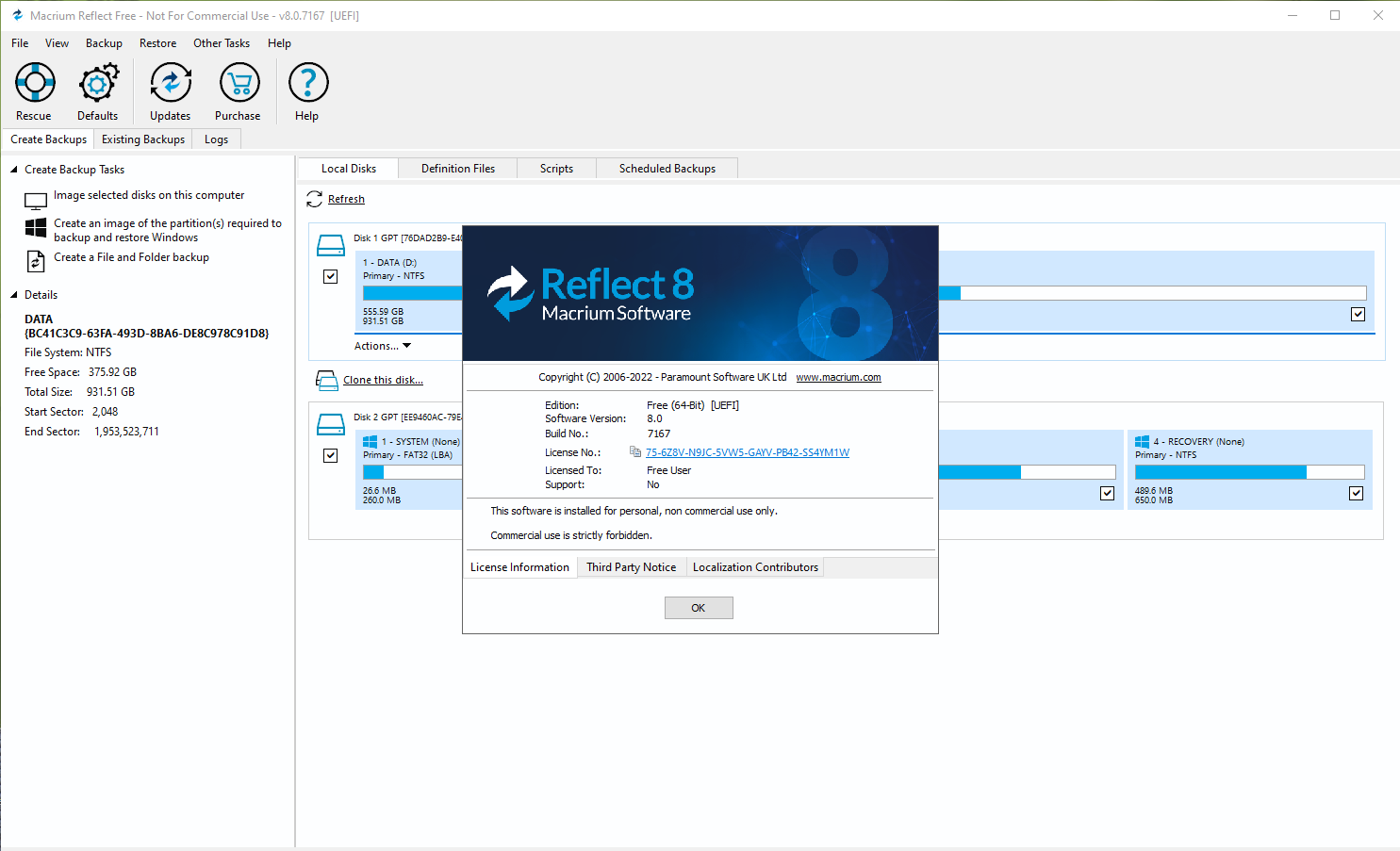 Macrium Reflect Server Plus WINPE v8.1.8017 备份与恢复工具