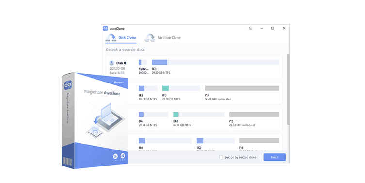 Magoshare AweClone Enterprise v3.0 磁盘克隆软件