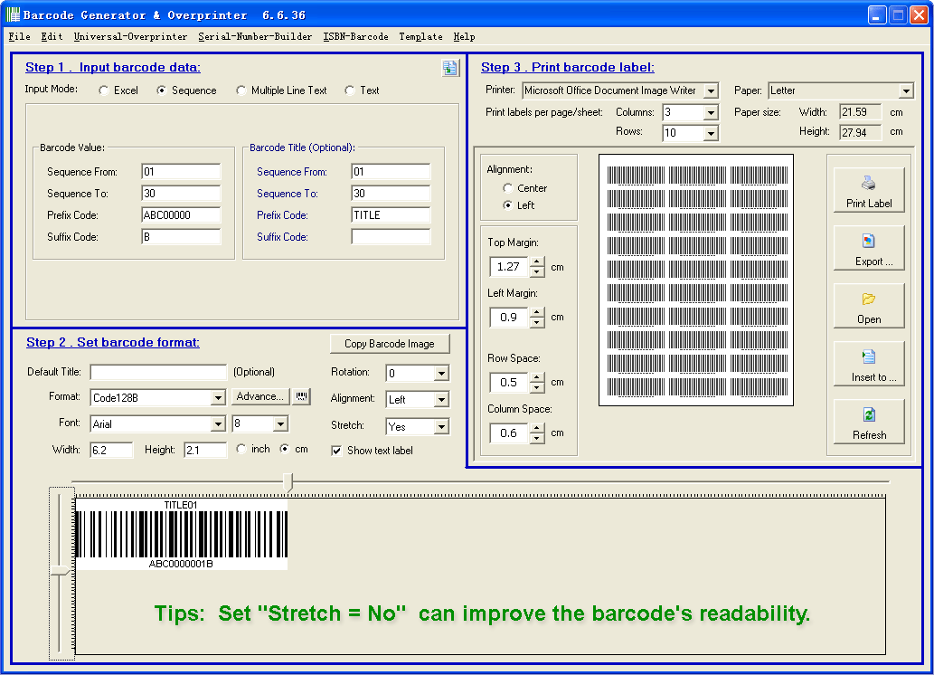 VovSoft Bulk Barcode Generator v1.0 创建批量条形码软件