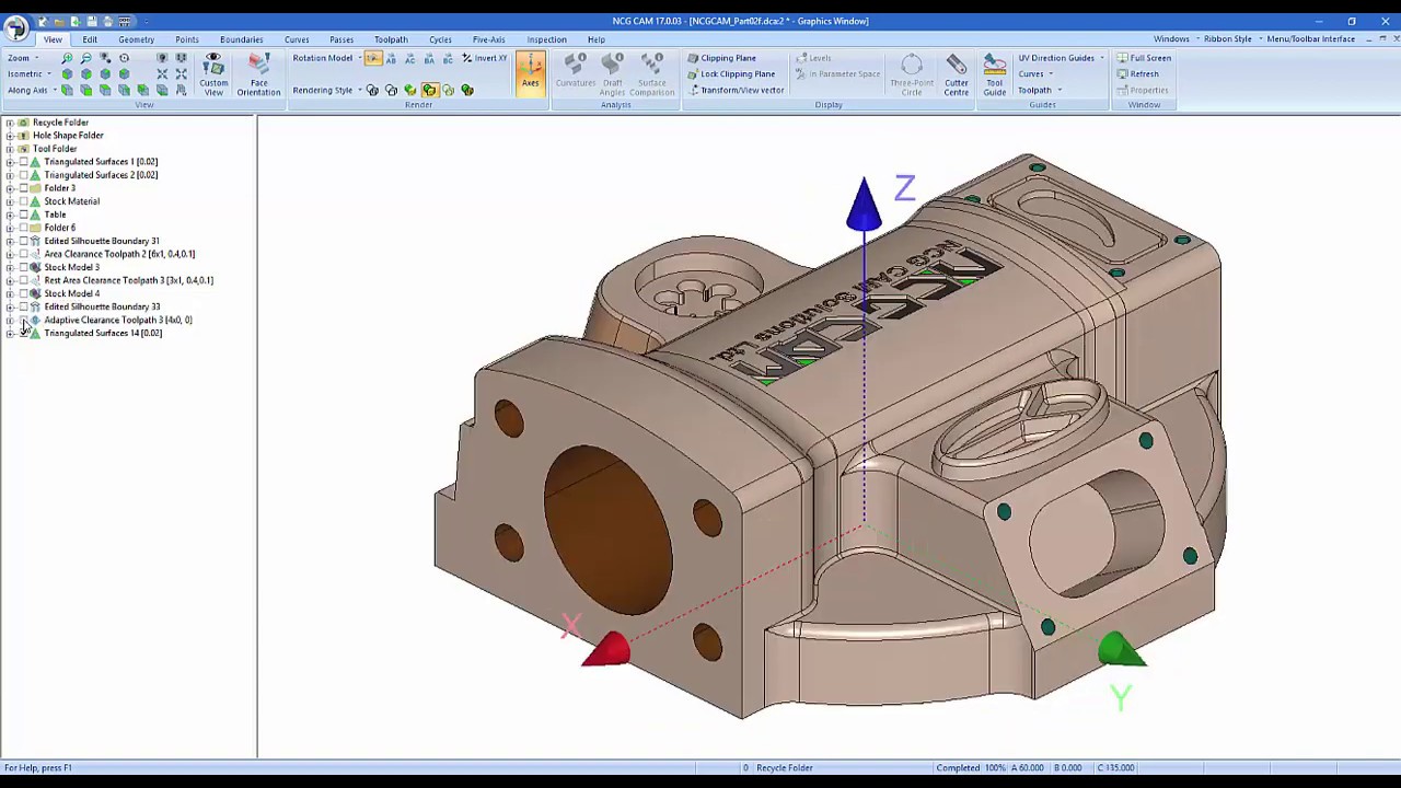 NCG CAM v19.0.5 工业系统设计软件