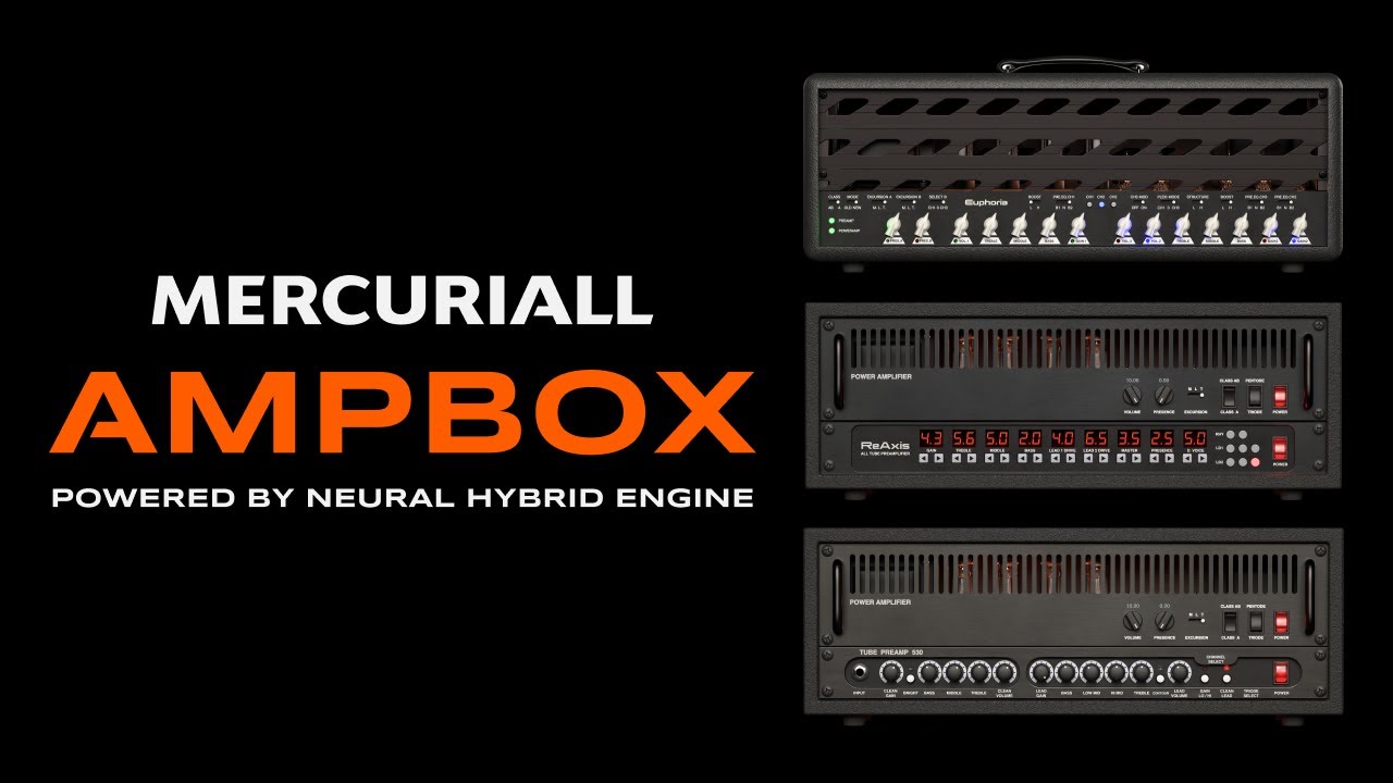 Mercuriall Audio Ampbox v1.3.3 独立放大器建模插件