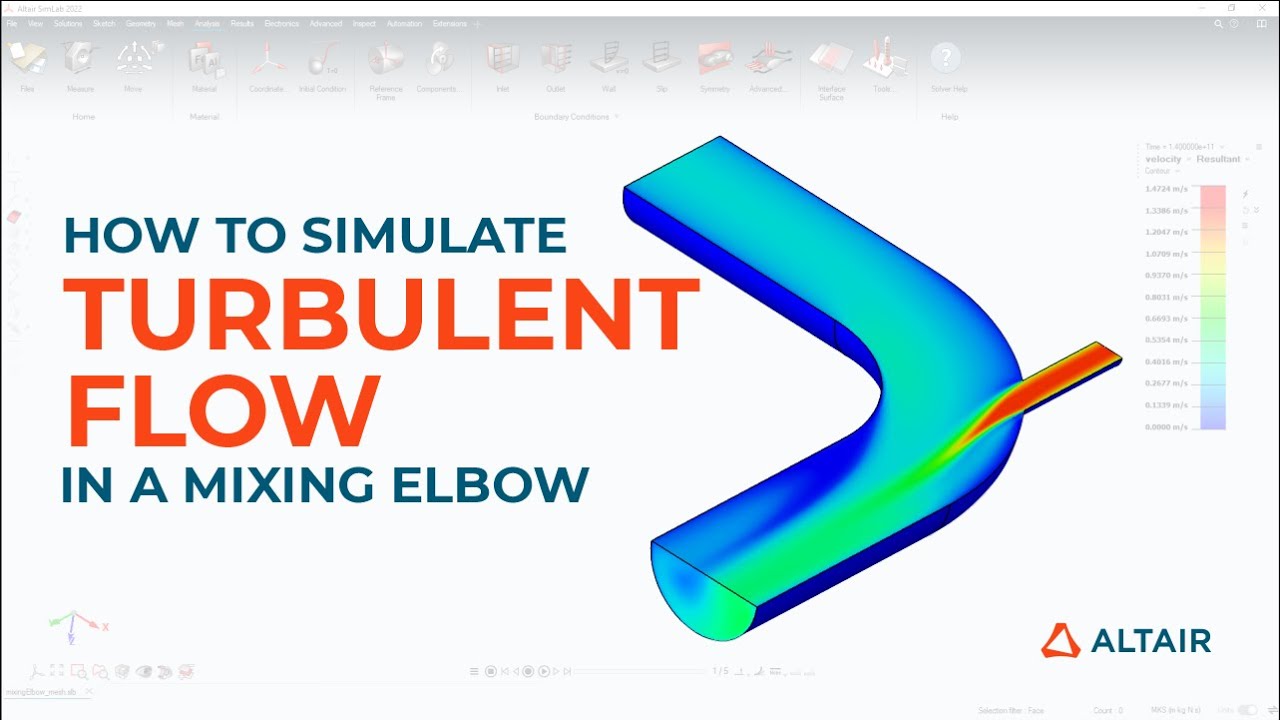 Altair Flow Simulator 2023.0 动力学模拟软件