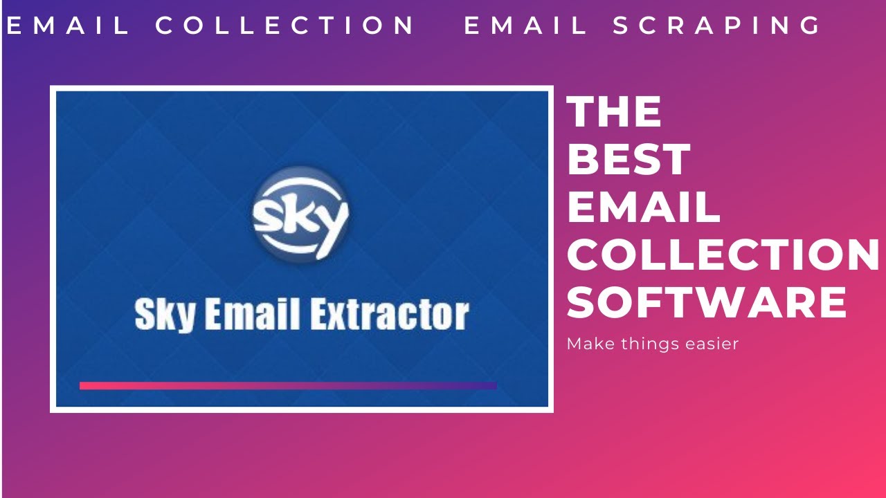 Sky Email Extractor v9.0.0.4 快速搜索电子邮件地址软件