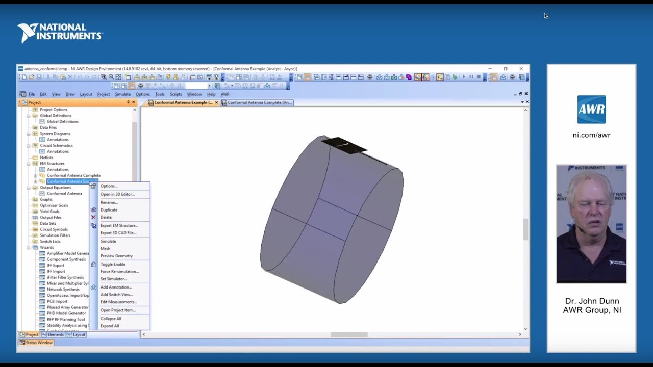 NI AWR Design Environment v22.1 (17.03r Build 17559 Rev3)  PCB电子电路设计软件