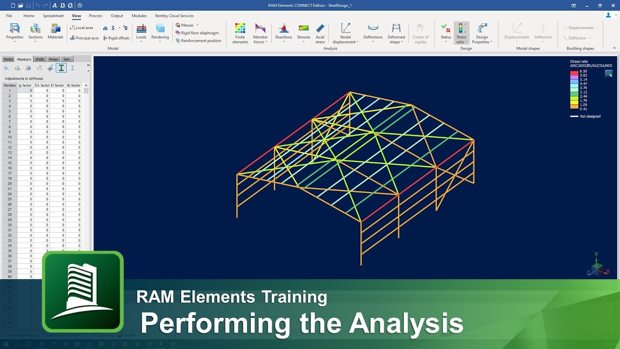 Bentley RAM Elements v23.00.00.196 3D结构分析和设计软件