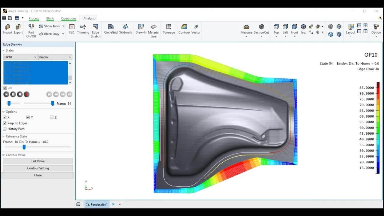 ANSYS Forming 2023 R1 钣金成型软件