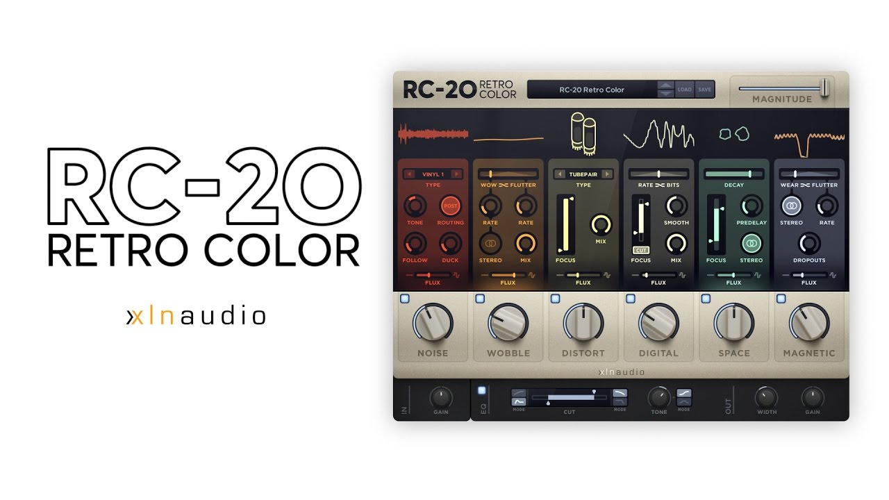 RC-20 Retro Color v1.2.6.2 音轨或混音效果插件