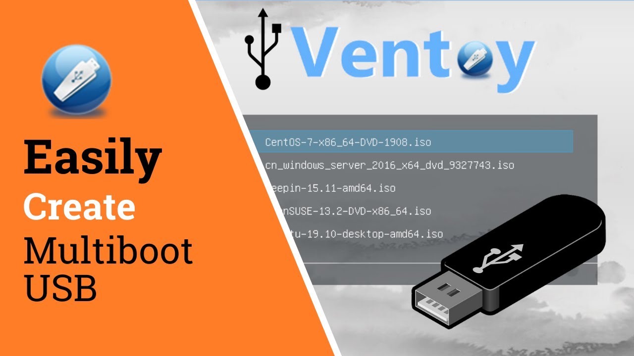 Ventoy v1.0.99 + LiveCD 创建可启动USB驱动器