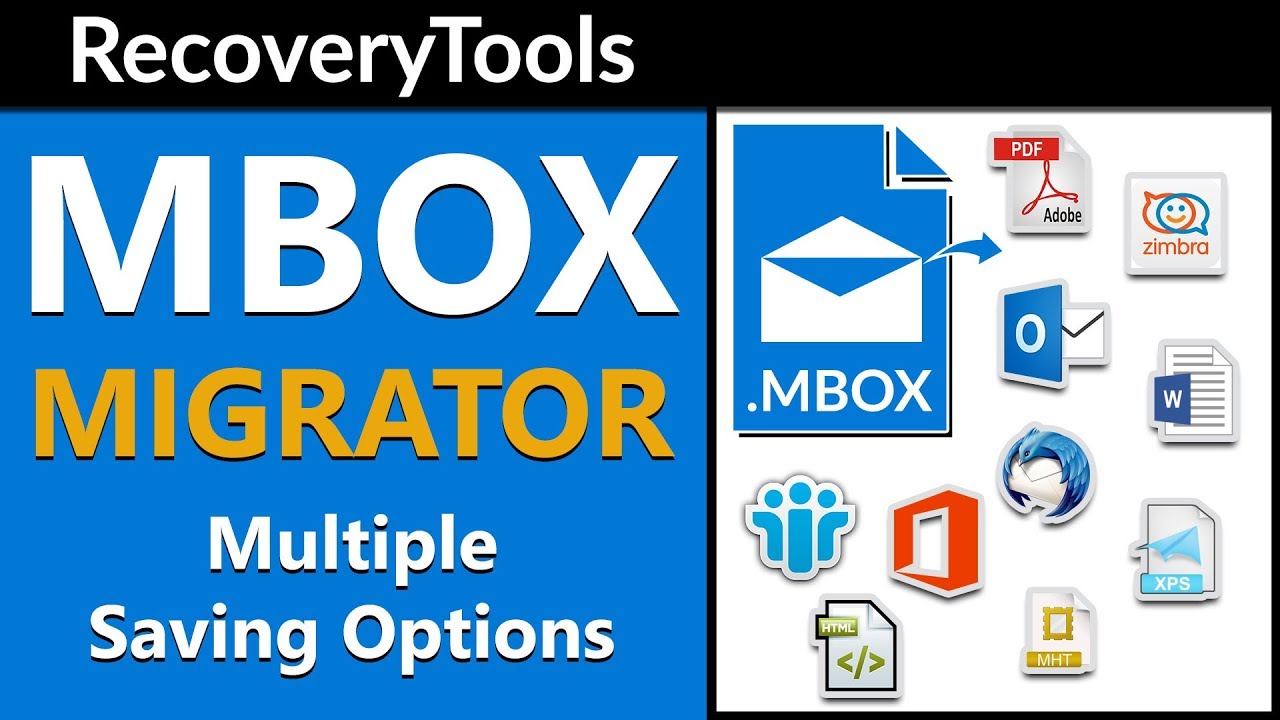 RecoveryTools MBOX Migrator v8.2 MBOX文件转换工具