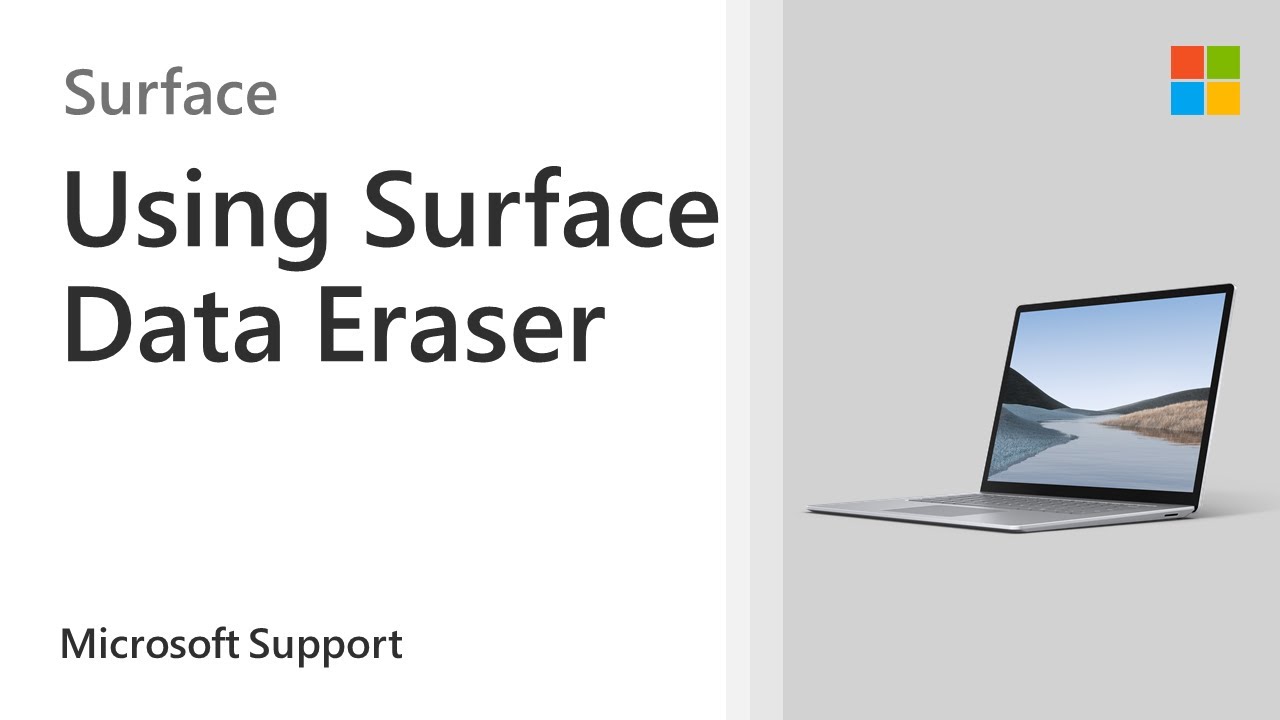 Microsoft Surface Data Eraser v3.54.139.0 数据清除工具