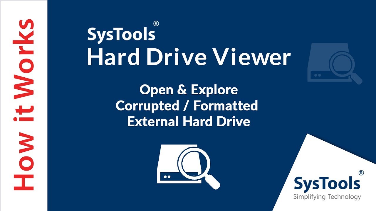 SysTools Hard Drive Data Viewer Pro v18.1 数据恢复解决方案