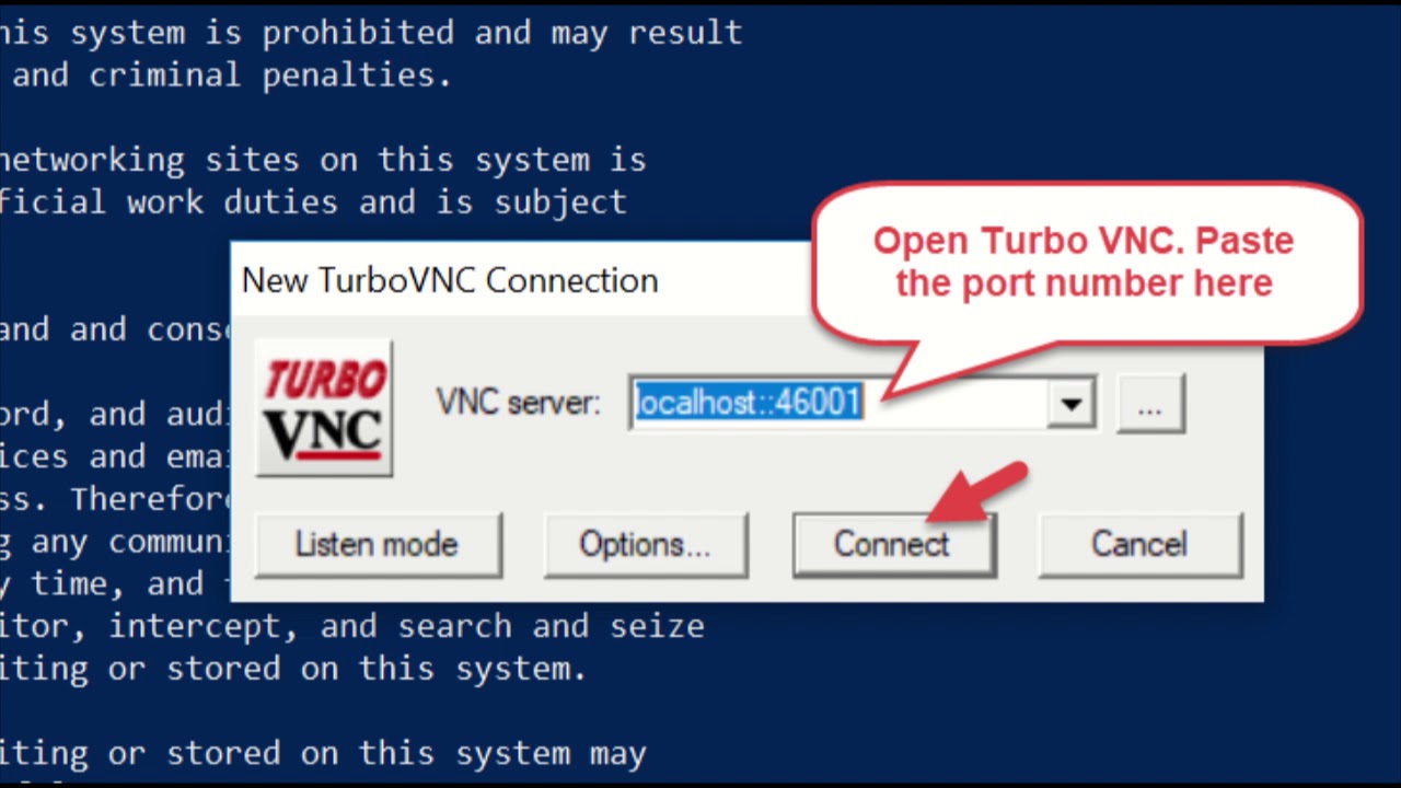 TurboVNC v3.1.1 VNC服务器连接