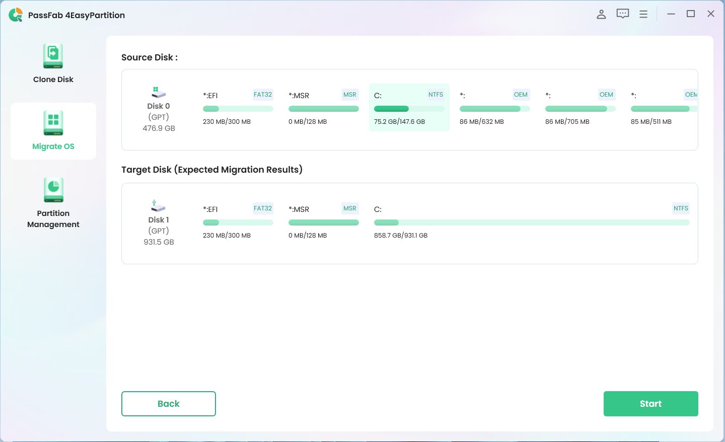 PassFab 4EasyPartition v3.0.2.2 安全系统迁移工具