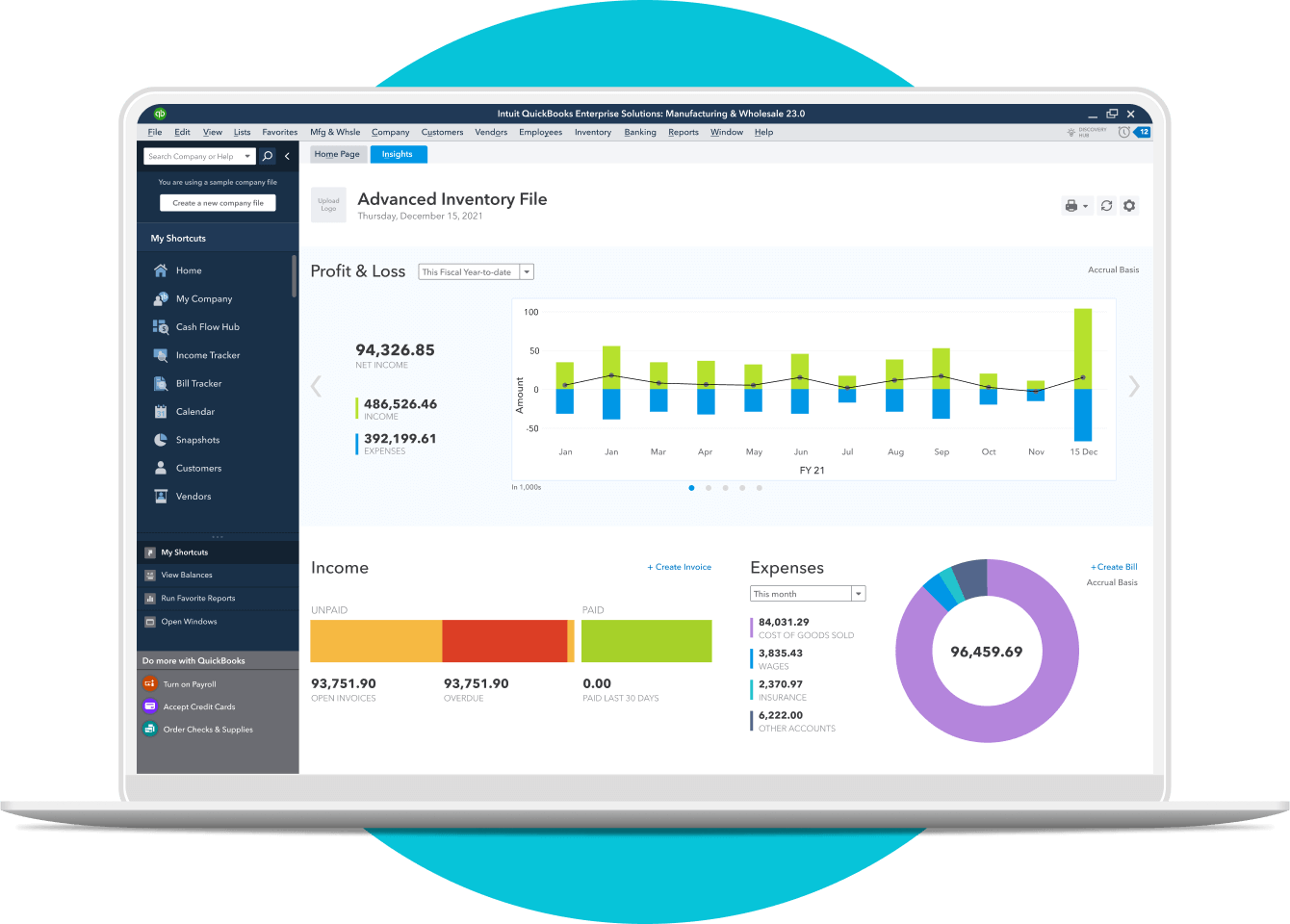 QuickBooks Enterprise Solutions 2024 v24.0 R6 企业管理软件