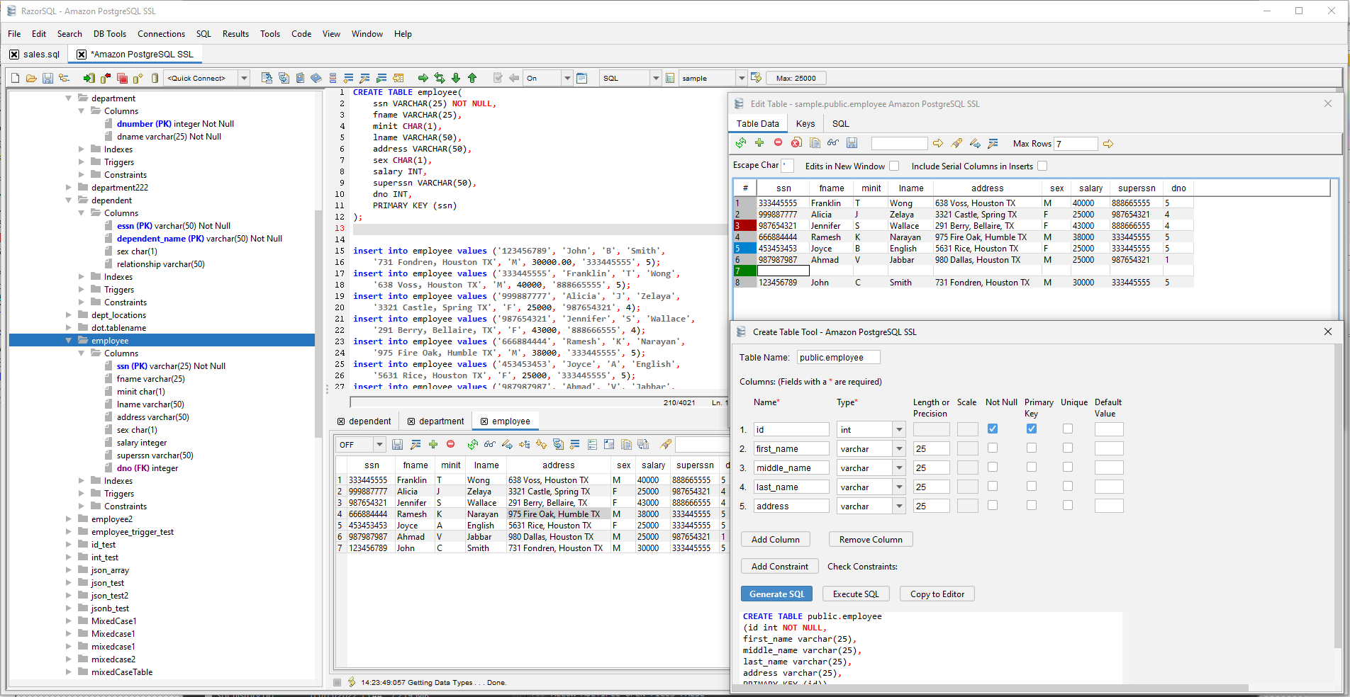 RazorSQL v10.6 SQL查询工具