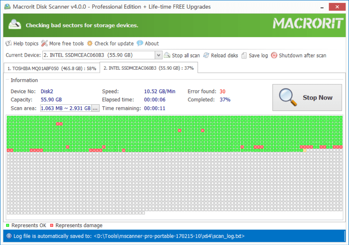 Macrorit Disk Scanner v6.7.3 多磁盘扫描工具