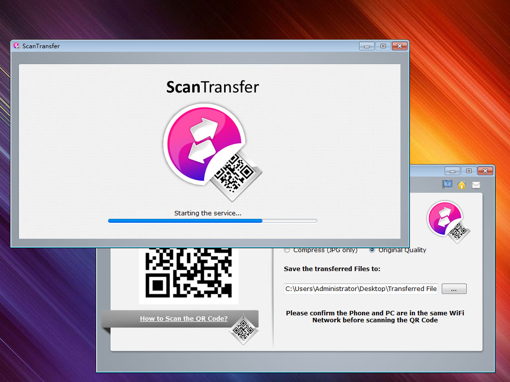 ScanTransfer Pro v1.4.5 通过Wi-Fi将照片从手机传输到电脑工具