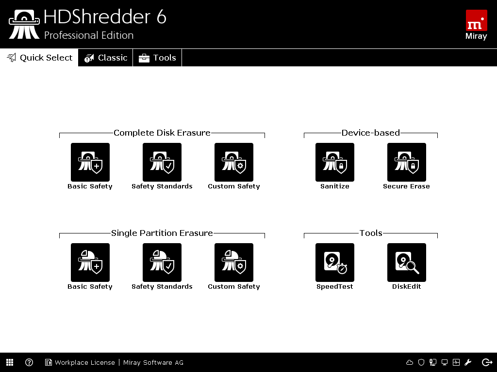 HDShredder v7.0.0 硬盘数据彻底删除工具