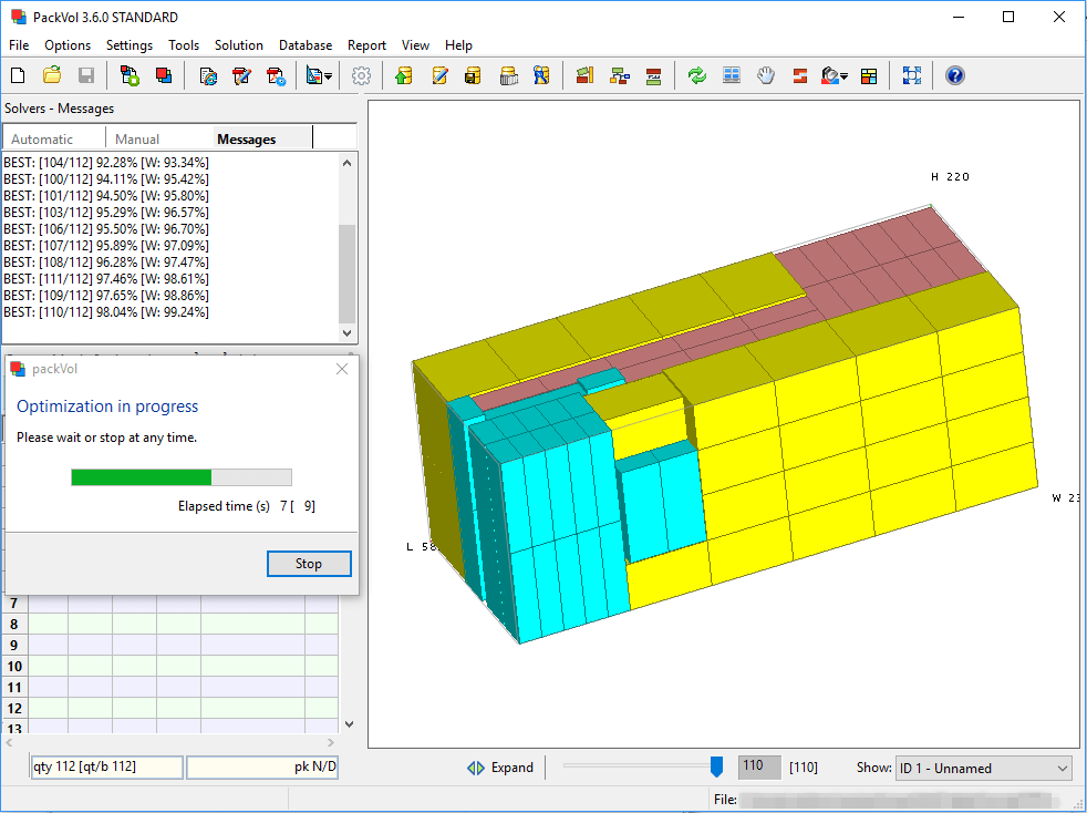 PackVol v3.8.6 优化集装箱布置软件