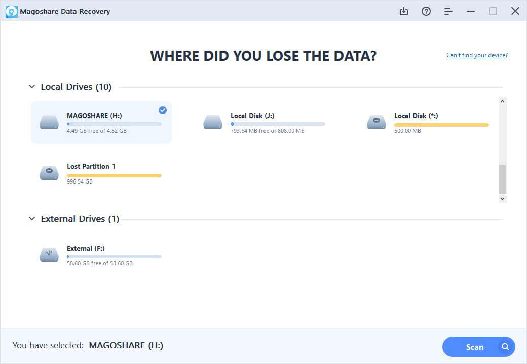 Magoshare Data Recovery Enterprise v4.5 数据恢复软件