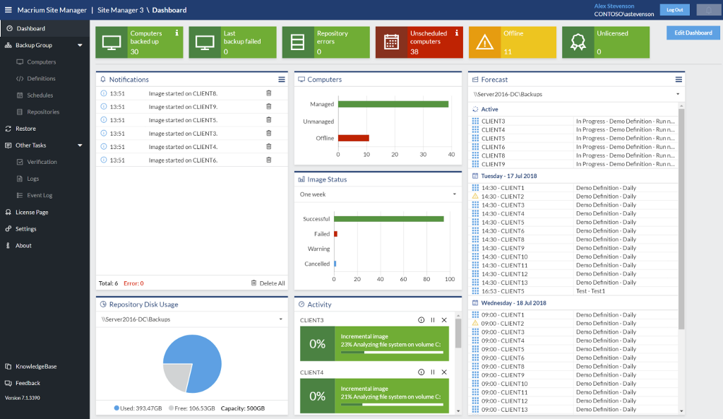 Macrium Site Manager v8.1.7888 站点管理器