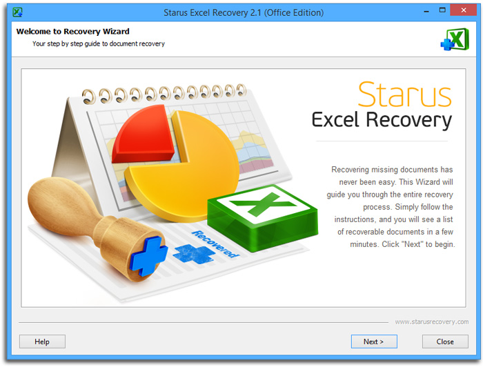 Starus Excel Recovery v4.7 Excel恢复软件