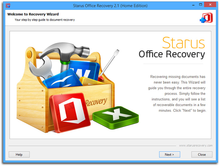 Starus Office Recovery v4.7 Office文档恢复软件