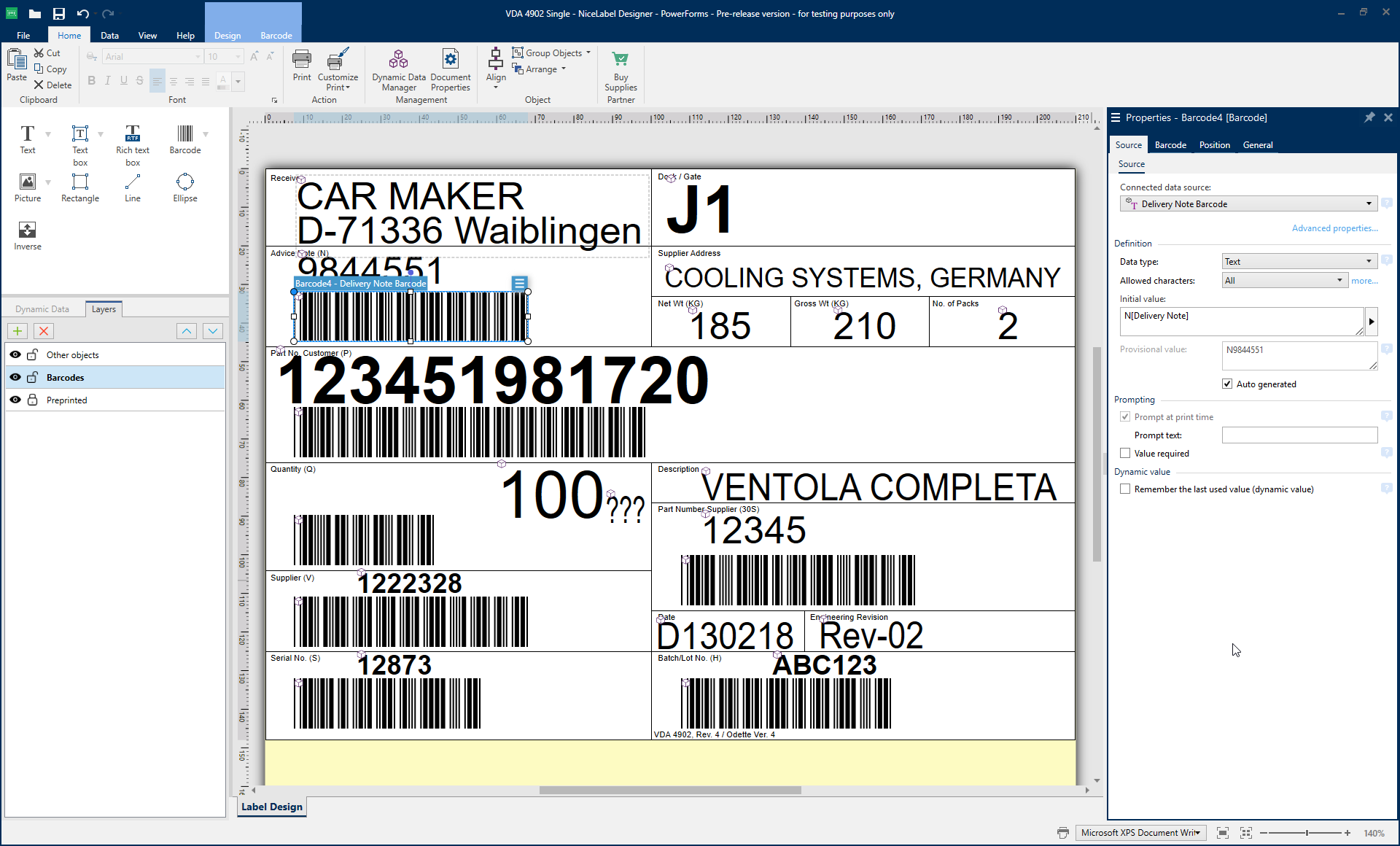 NiceLabel Designer v10.5 PowerForms 21.5.0.11092 标签设计软件