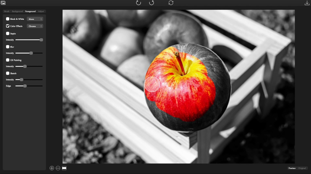 Color Ray - Photo Color & Blur for Mac 1.5 照片修复和着色软件