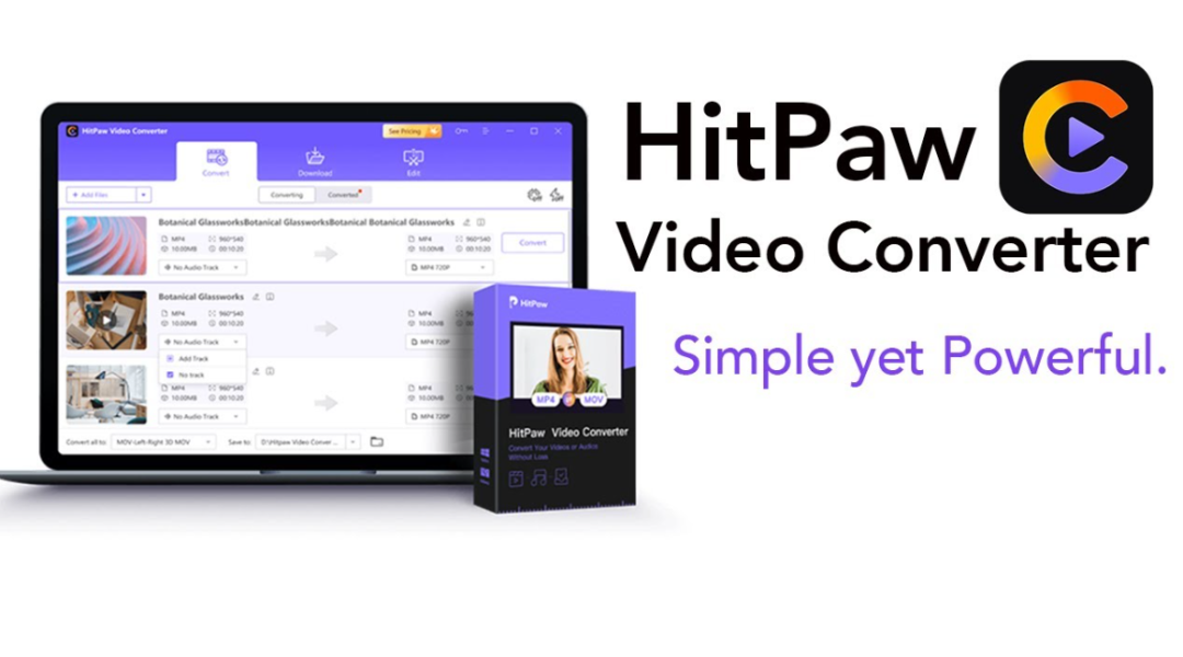 HitPaw Video Converter for Mac 4.1.1 视音频处理工具