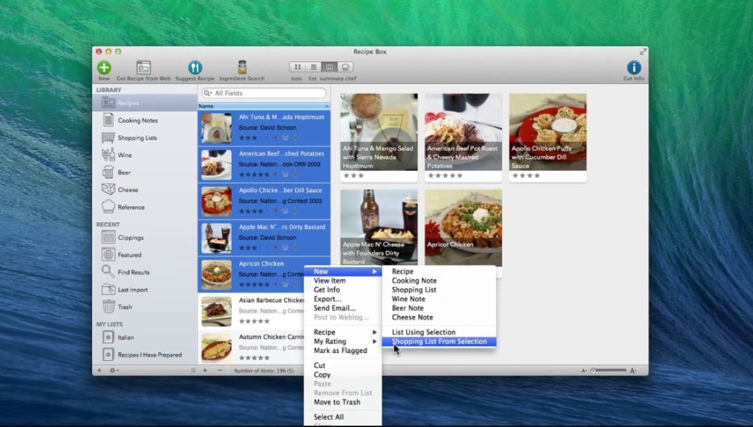 MacGourmet Deluxe for Mac 4.3.2 食谱管理软件