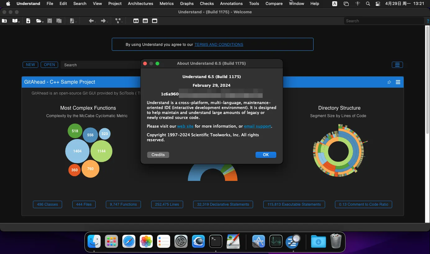 Scientific Toolworks Understand for Mac 6.5 Build 1183 分析代码编辑工具