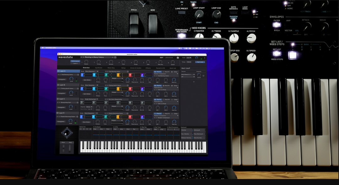 KORG Software Wavestate Nativ for Mac 1.3.7 波形序列合成器