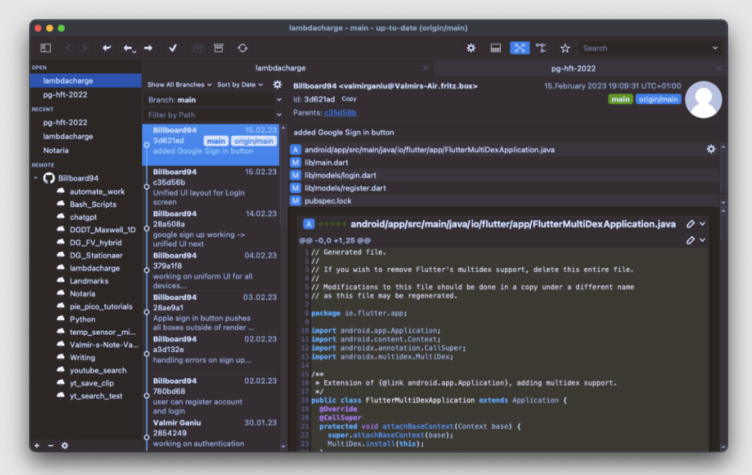 GitAhead for Mac 2.7.1 图形Git客户端