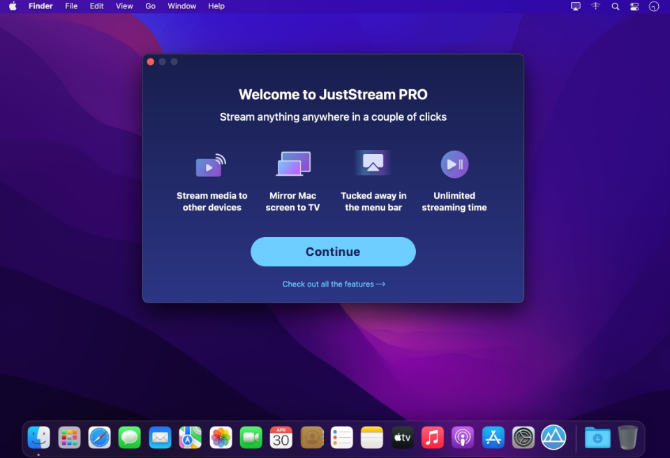 JustStream PRO for Mac 2.9.0 无线屏幕镜像和视频工具