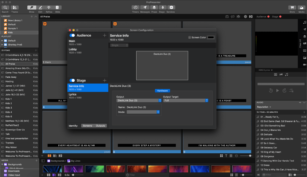 ProPresenter for Mac 7.16.3 演示和制作工具