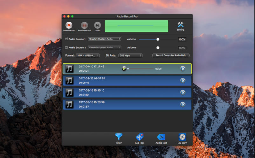 eXtra Voice Recorder Pro for Mac 3.3 录音软件