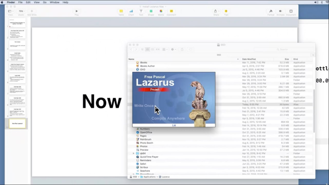 Lazarus for Mac 3.2 集成开发环境（IDE）工具