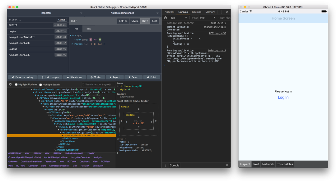 React Native Debugger for Mac 0.14.0 开发调试工具