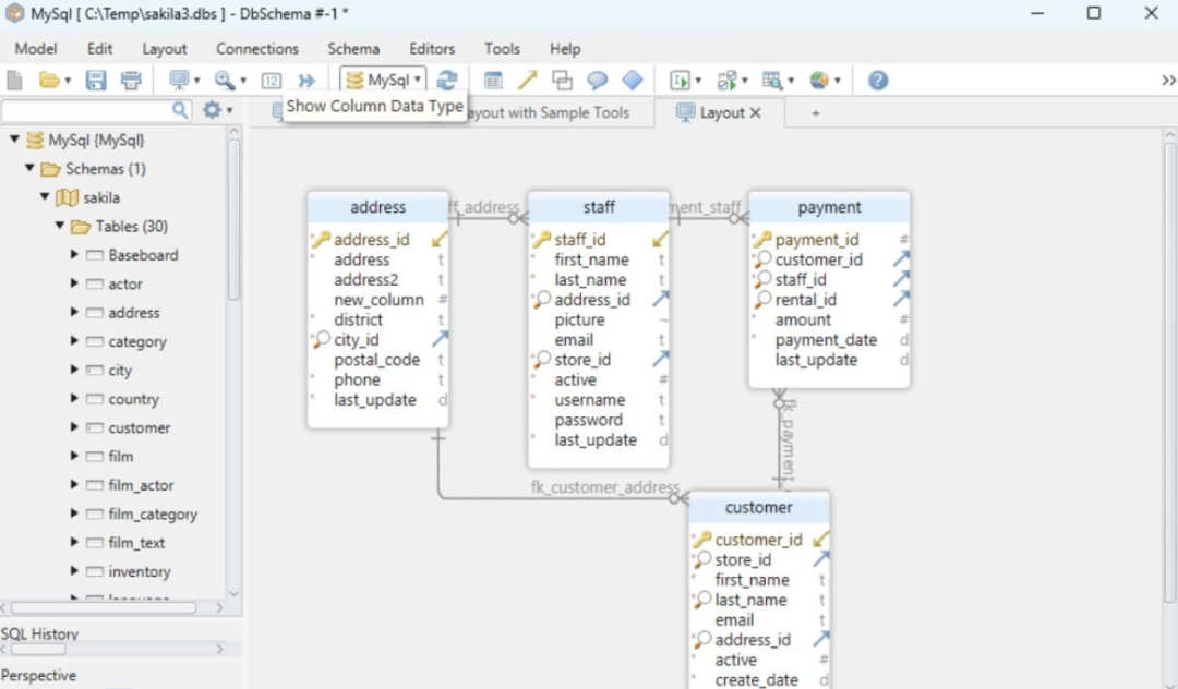 DbSchema for Mac 9.5.2 数据库设计和管理工具