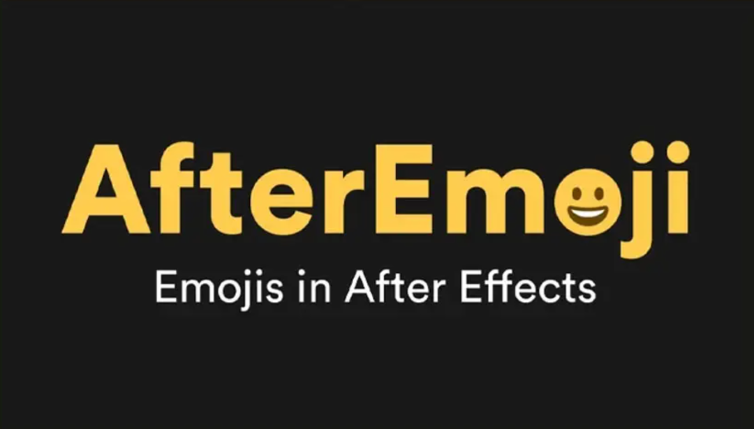 Aescripts AfterEmoji for Mac 1.0 设计emoji表情AE插件