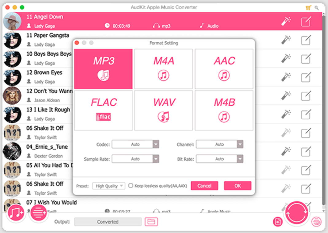 AudKit Apple Music Converter for Mac 1.3.0 音频转换软件