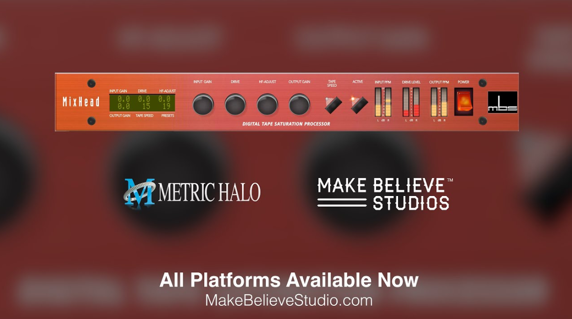 Make Believe Studios MixHead v4.0.3 录音音频插件