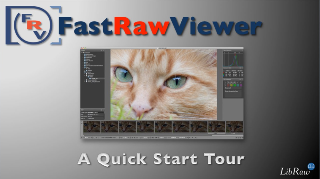 LibRaw FastRawViewer for Mac 2.0.8.2011 RAW 文件浏览和筛选工具