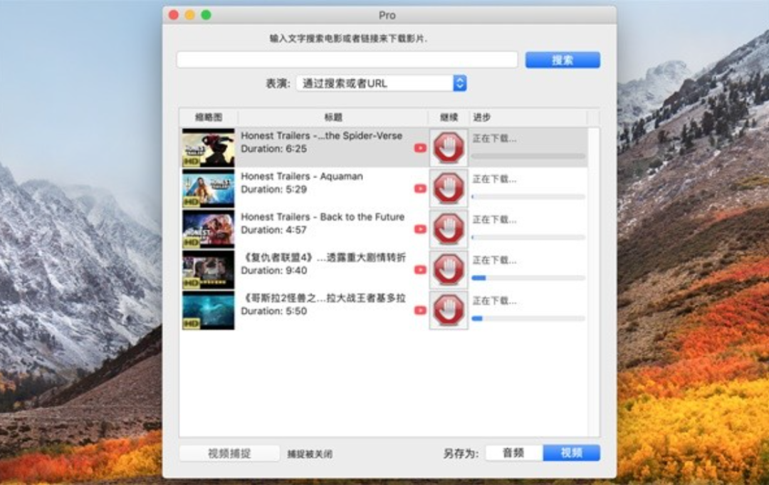 WebVideoHunter for Mac 6.3.1 视频下载工具